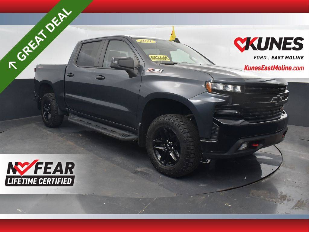 2021 Chevrolet Silverado 1500 LT Trail Boss — Pickup Truck — 67,115 mi — East Moline, IL