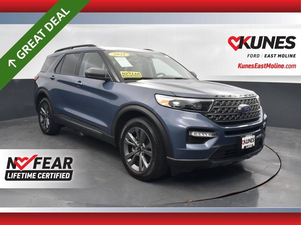 2021 Ford Explorer XLT — SUV — 42,364 mi — East Moline, IL