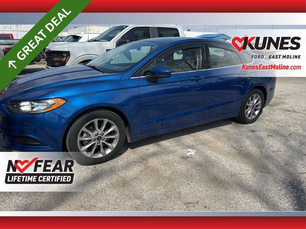 2017 Ford Fusion SE — Sedan — 62,252 mi — East Moline, IL