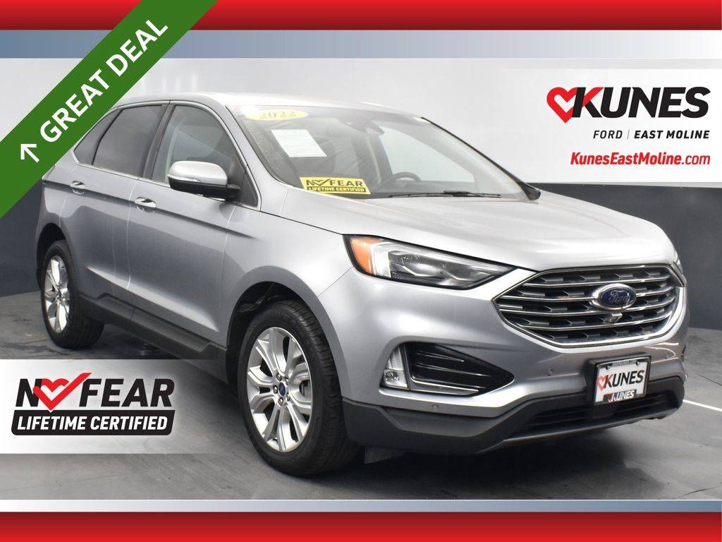2022 Ford Edge Titanium — SUV — 68,666 mi — East Moline, IL