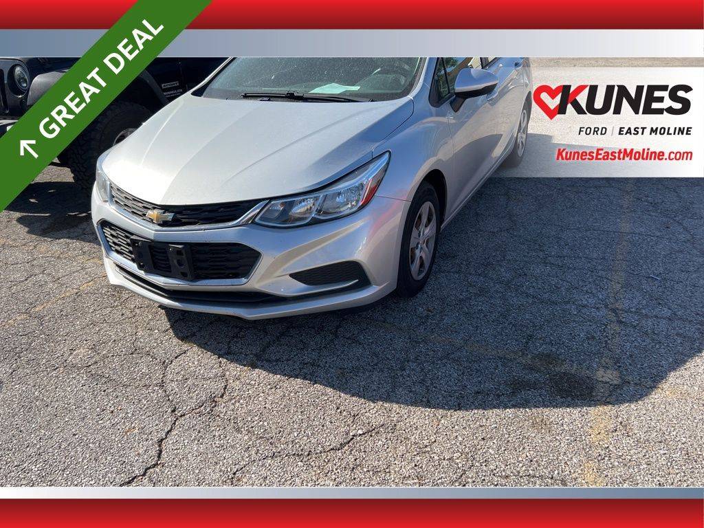 2017 Chevrolet Cruze LS — Sedan — 122,608 mi — East Moline, IL