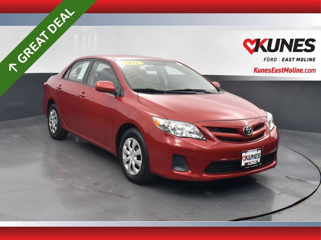 2011 Toyota Corolla LE — Sedan — 69,003 mi — East Moline, IL