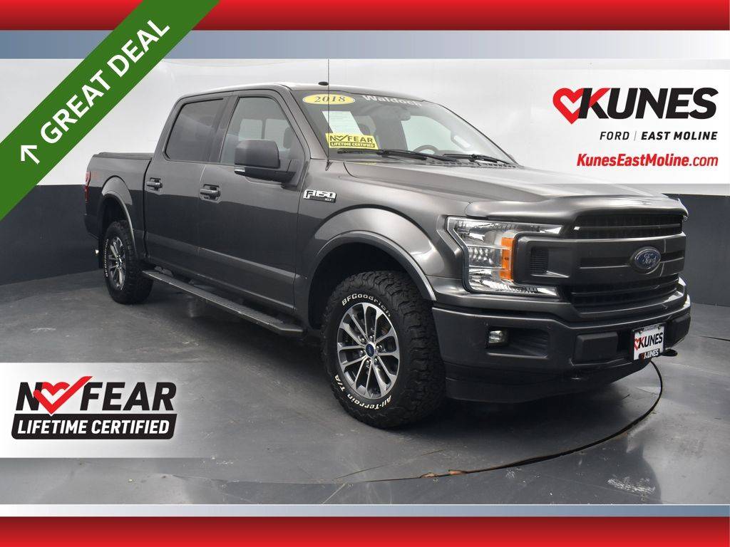 2018 Ford F-150 XLT — Pickup Truck — 92,310 mi — East Moline, IL