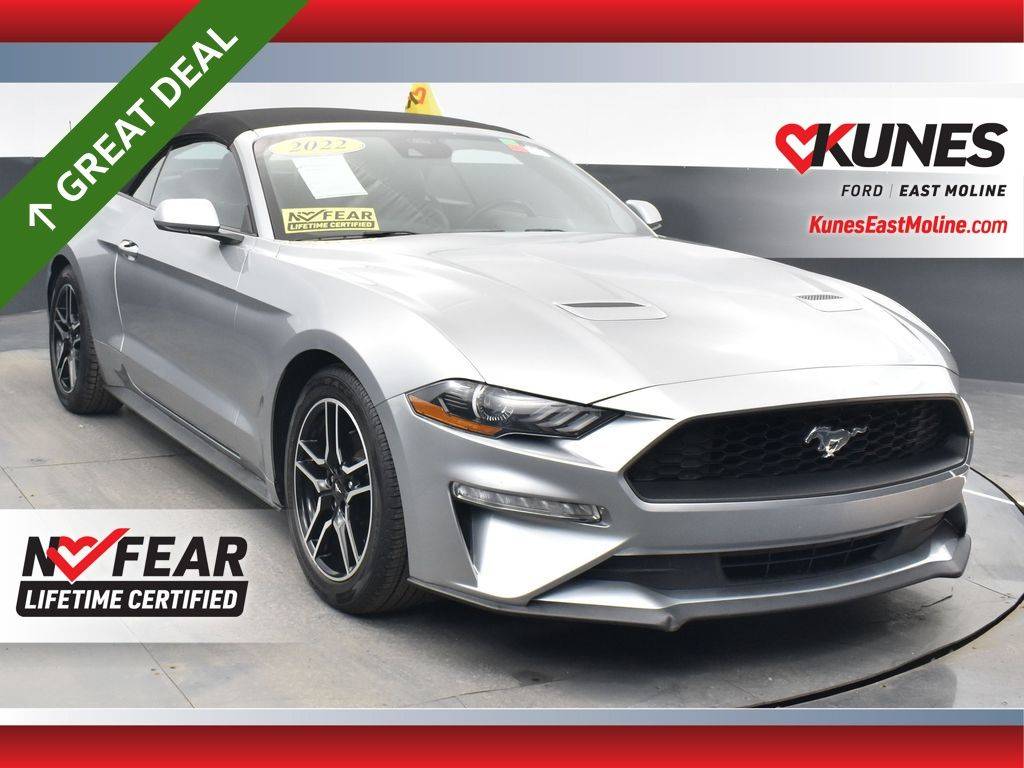 2022 Ford Mustang EcoBoost Premium — Convertible — 65,477 mi — East Moline, IL