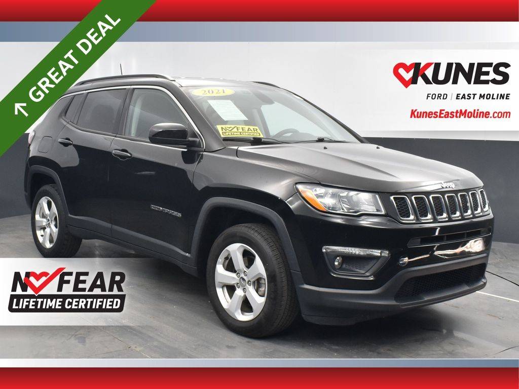 2021 Jeep Compass Latitude — SUV — 65,720 mi — East Moline, IL