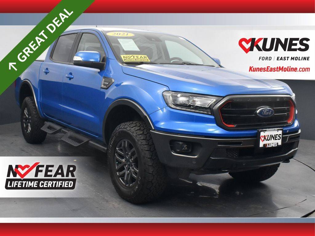 2021 Ford Ranger Lariat — Pickup Truck — 23,222 mi — East Moline, IL