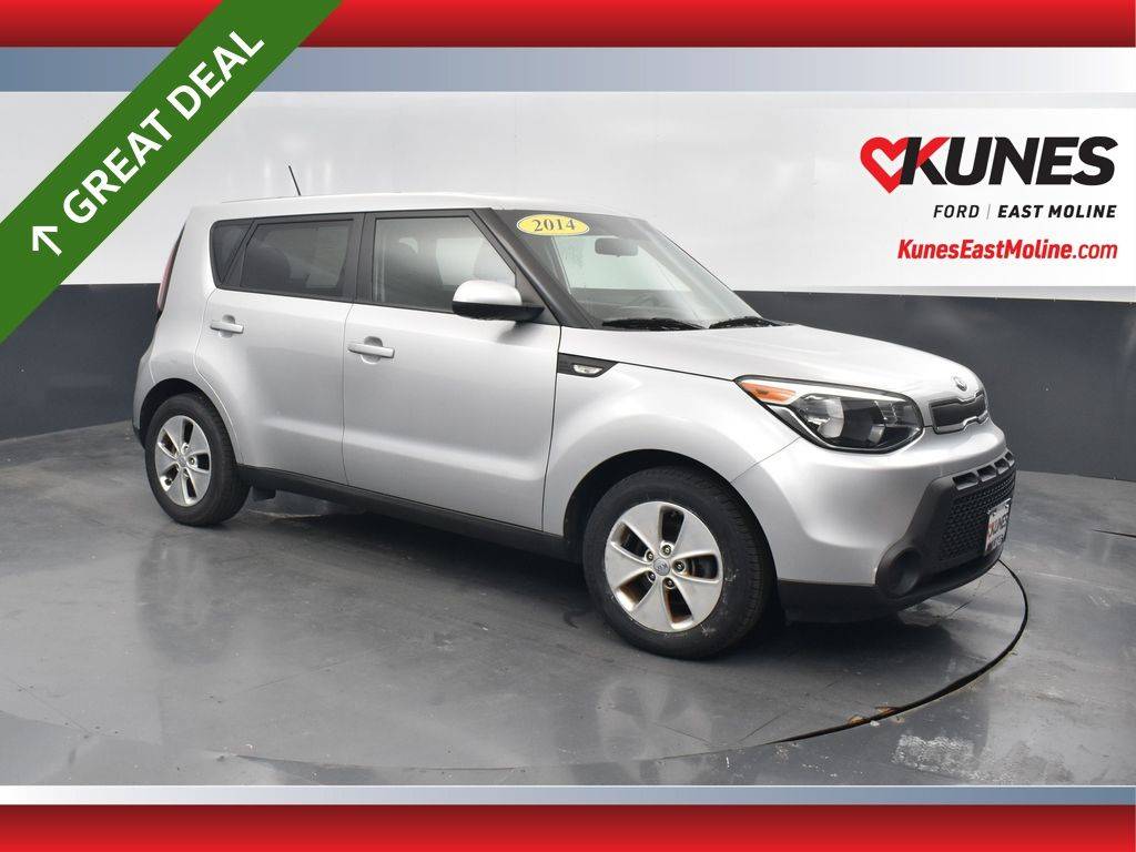 2014 Kia Soul Base — Hatchback — 124,744 mi — East Moline, IL