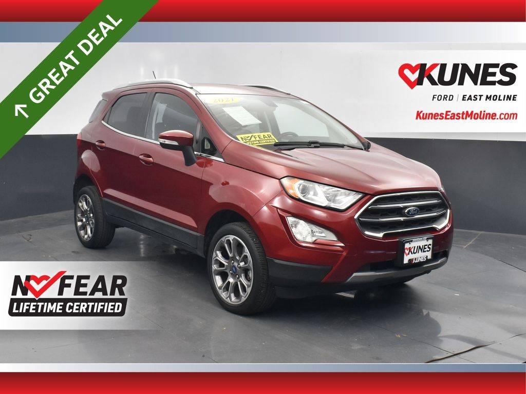 2021 Ford EcoSport Titanium — SUV — 21,430 mi — East Moline, IL