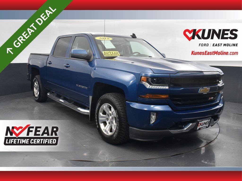 2018 Chevrolet Silverado 1500 LT — Pickup Truck — 39,644 mi — East Moline, IL