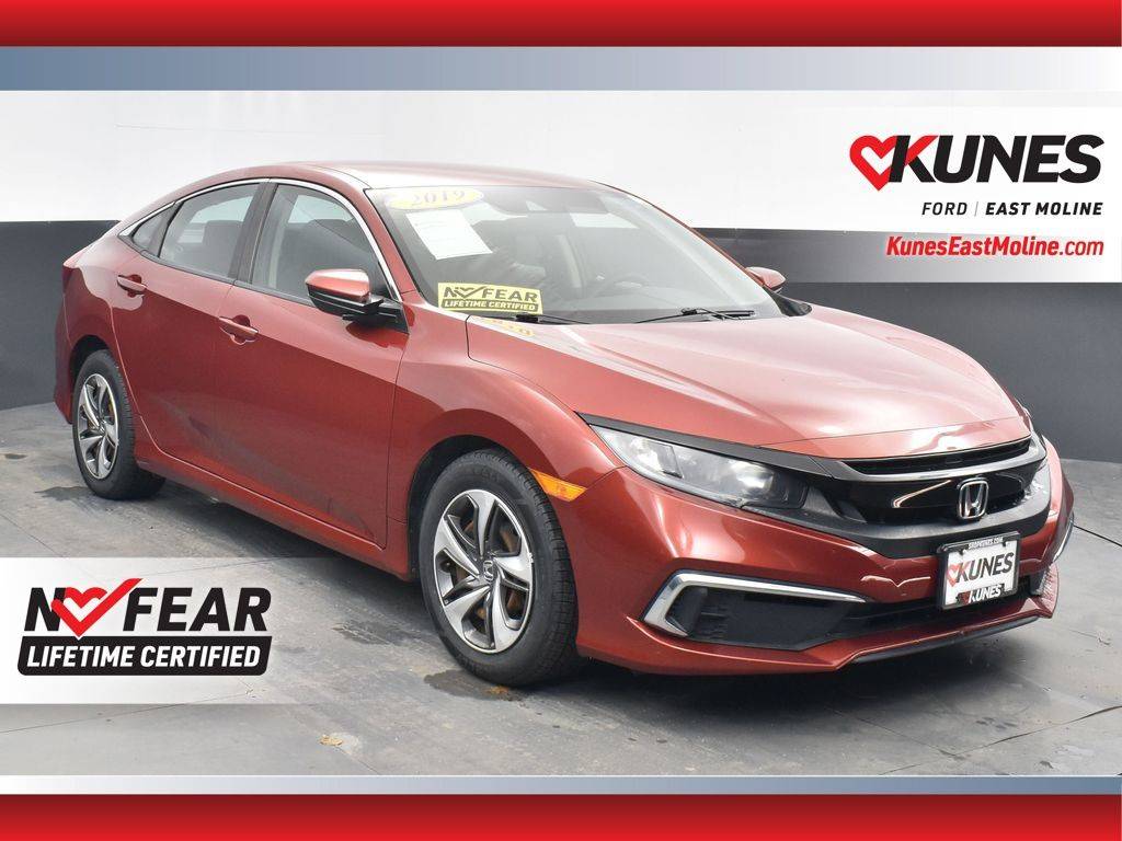 2019 Honda Civic LX — Sedan — 80,669 mi — East Moline, IL