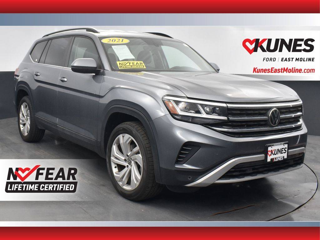 2021 Volkswagen Atlas SE with Technology — SUV — 58,240 mi — East Moline, IL
