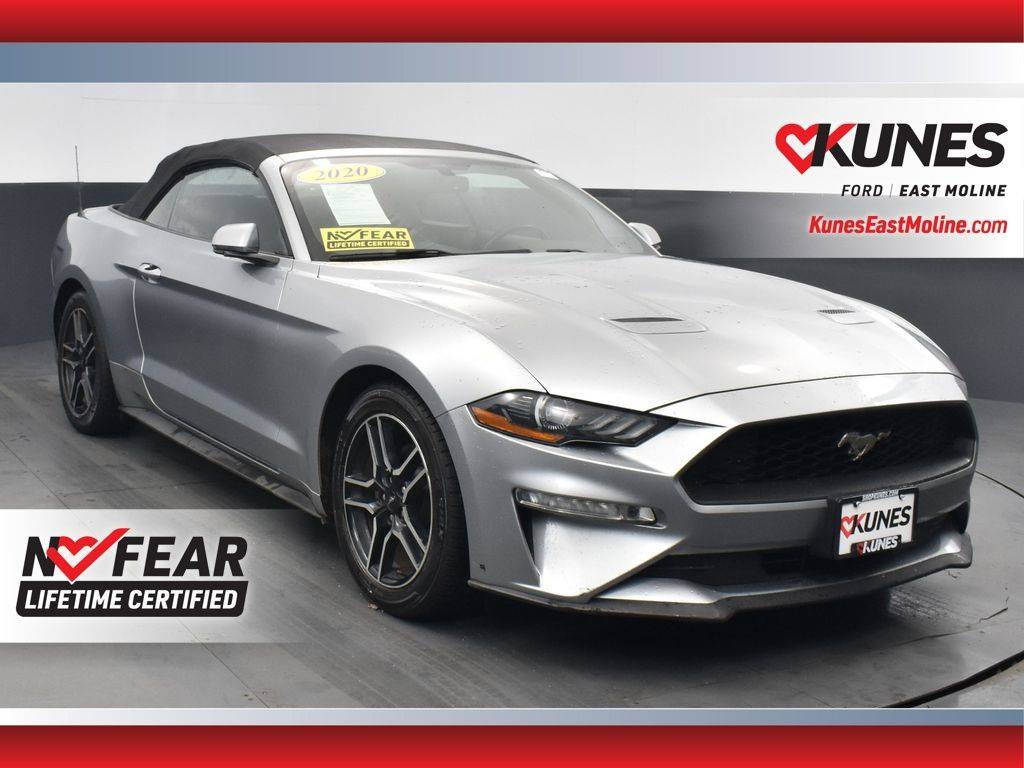 2020 Ford Mustang EcoBoost Premium — Convertible — 63,523 mi — East Moline, IL