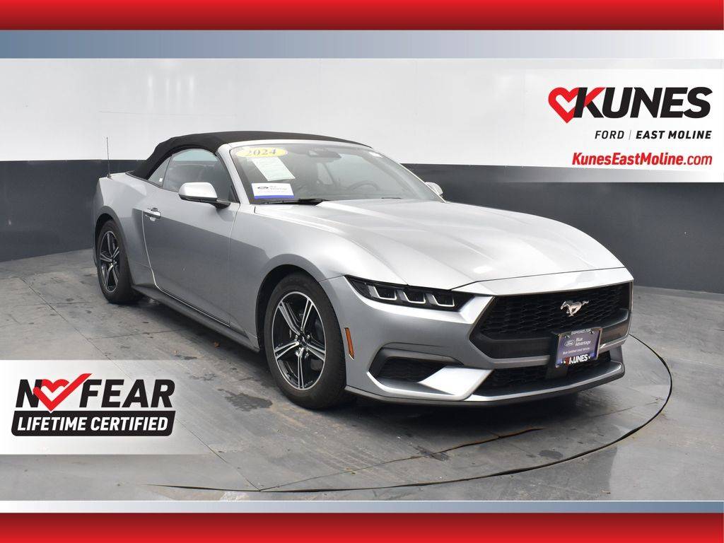 2024 Ford Mustang EcoBoost Premium — Convertible — 4,055 mi — East Moline, IL