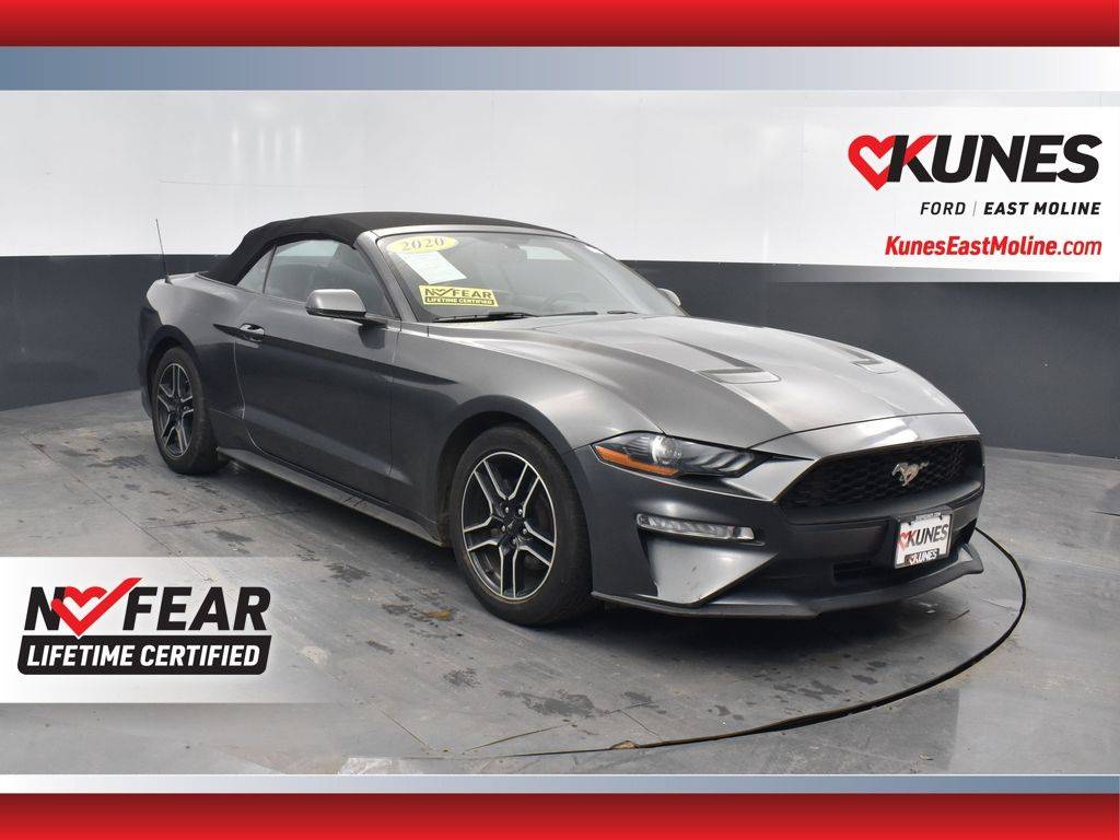 2020 Ford Mustang EcoBoost Premium — Convertible — 65,522 mi — East Moline, IL