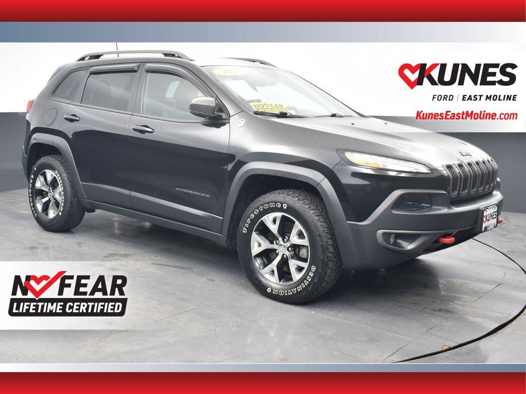 2016 Jeep Cherokee Trailhawk — SUV — 93,318 mi — East Moline, IL
