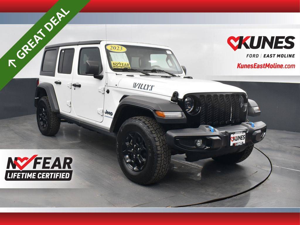 2023 Jeep Wrangler 4xe — SUV — 45,388 mi — East Moline, IL