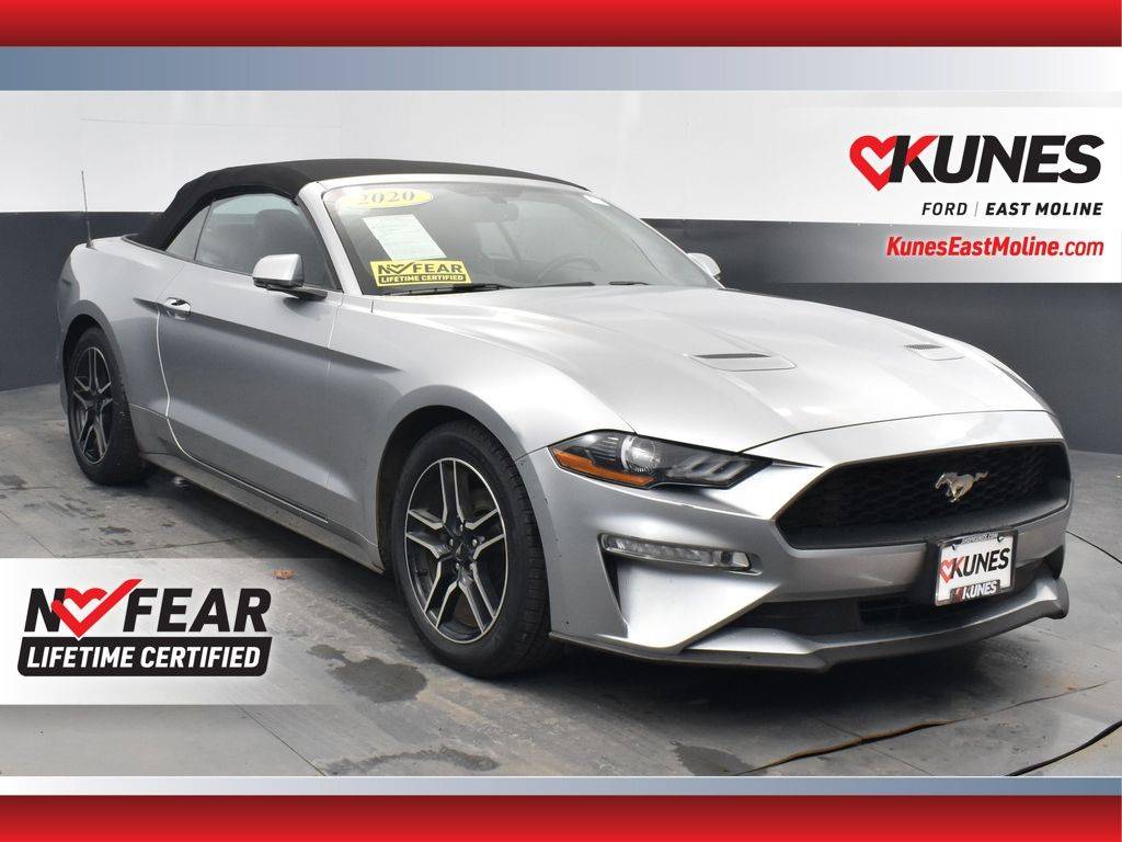 2020 Ford Mustang EcoBoost Premium — Convertible — 62,409 mi — East Moline, IL