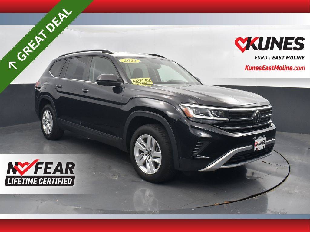 2021 Volkswagen Atlas S — SUV — 42,586 mi — East Moline, IL