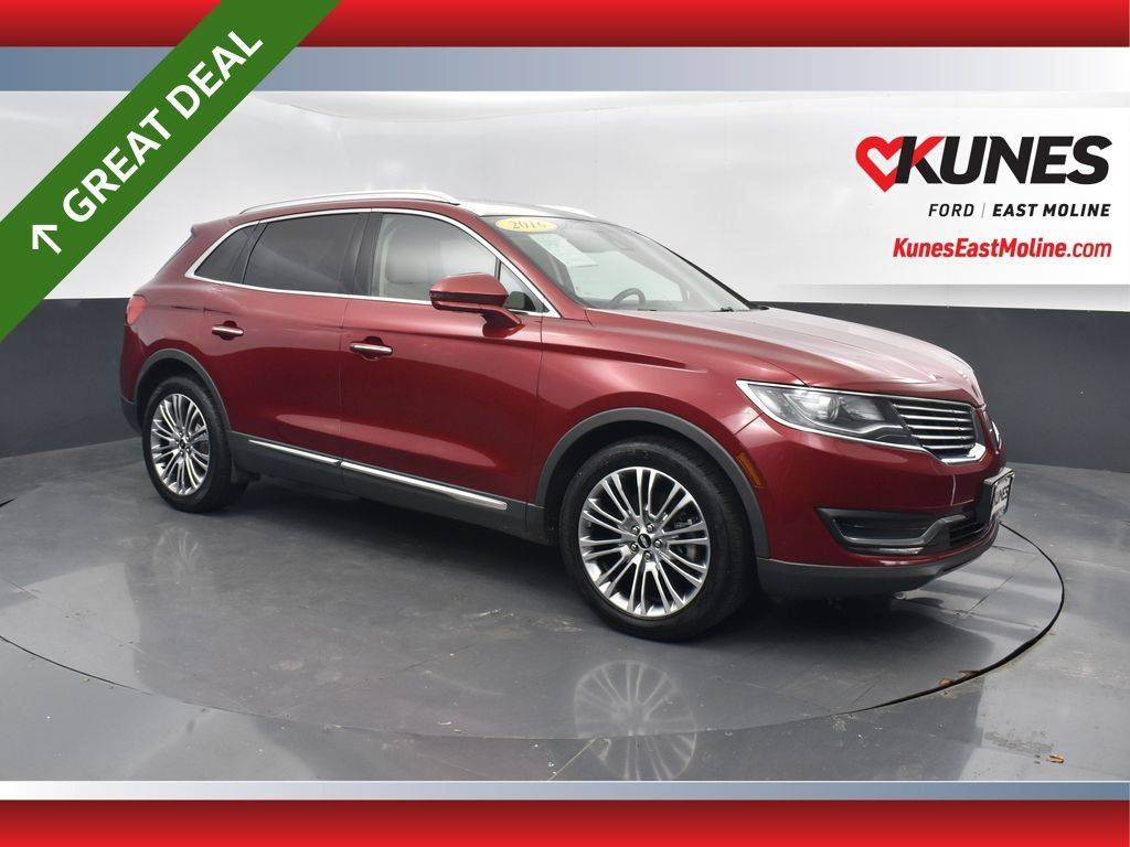 2016 Lincoln MKX Reserve — SUV — 123,494 mi — East Moline, IL