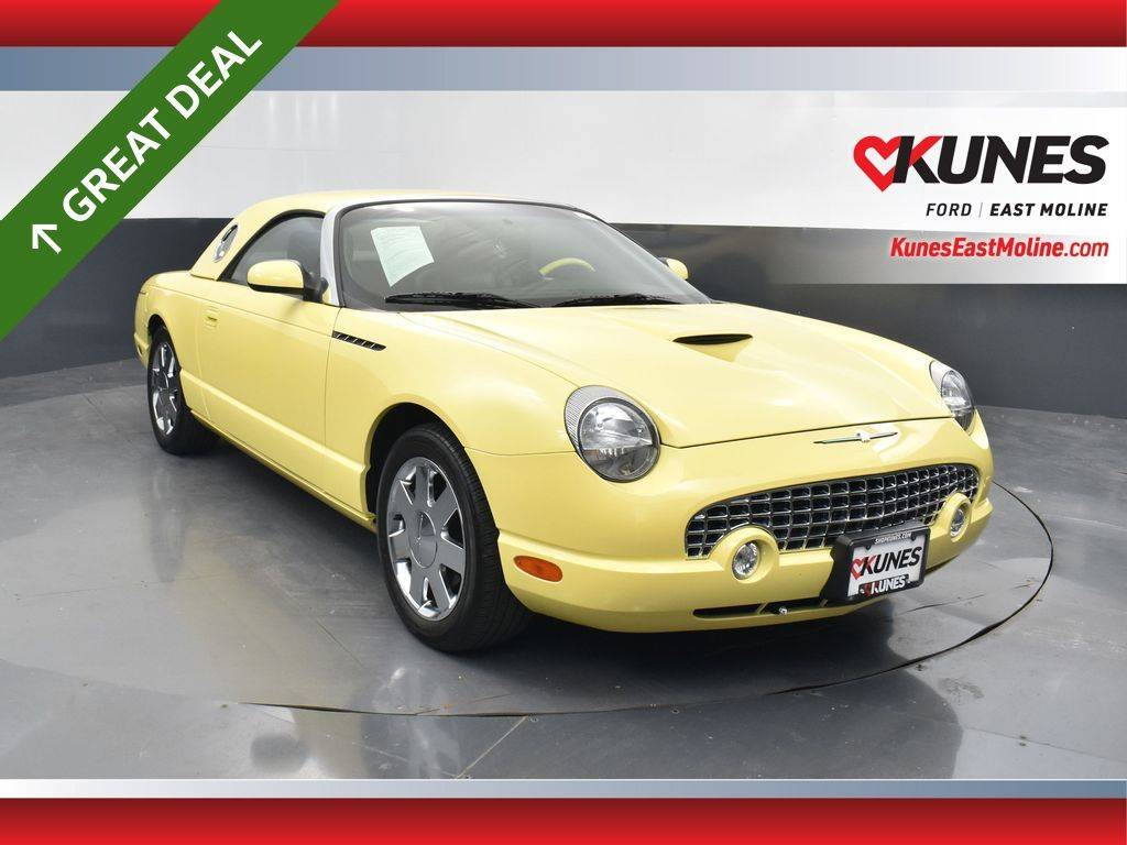 2002 Ford Thunderbird Deluxe — Convertible — 20,959 mi — East Moline, IL