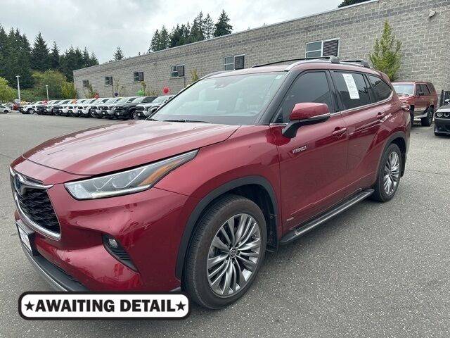2021 Toyota Highlander Hybrid Platinum — SUV — 55,495 mi — Bremerton, WA