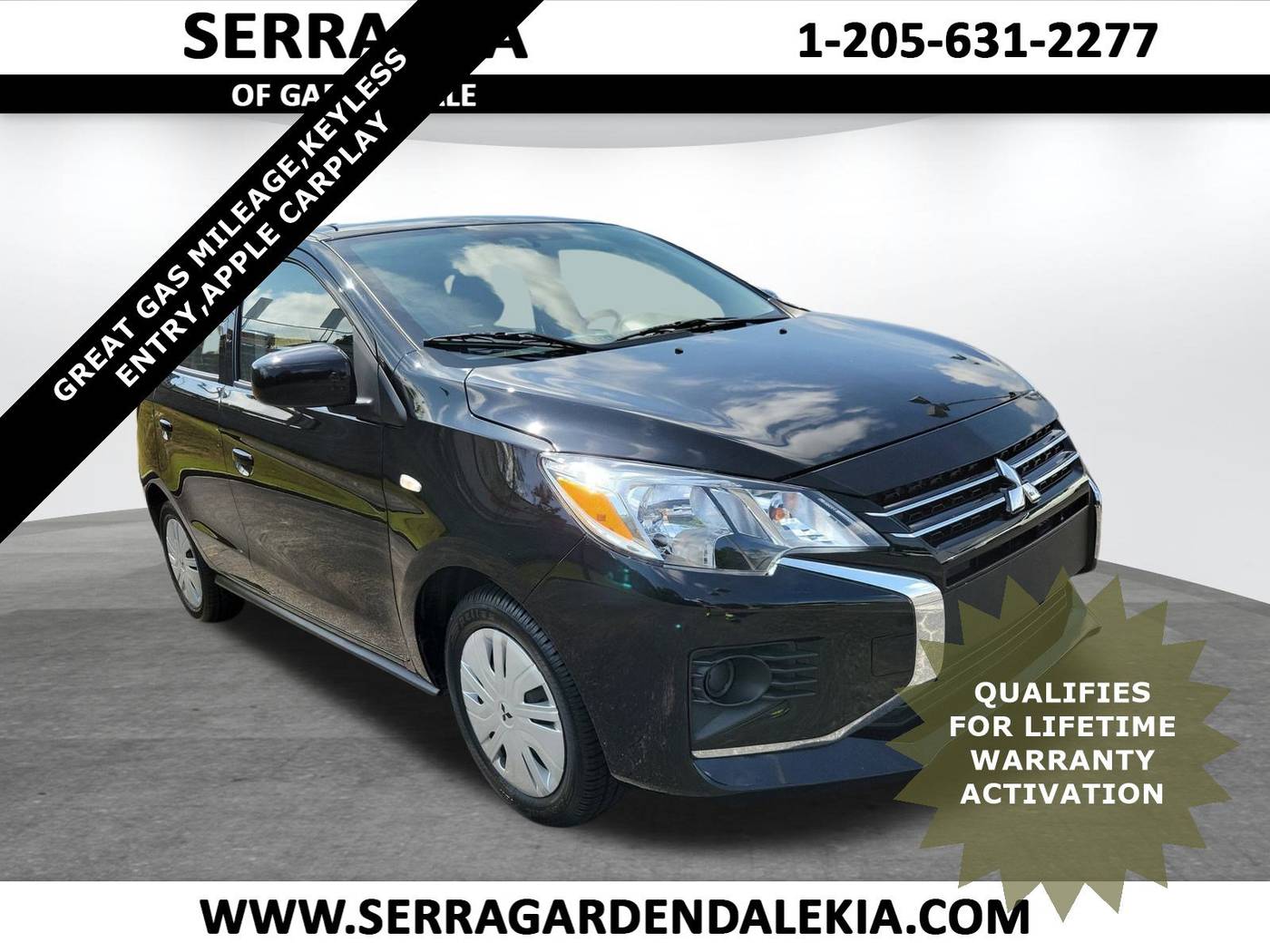2024 Mitsubishi Mirage ES — Hatchback — 17,759 mi — Gardendale, AL