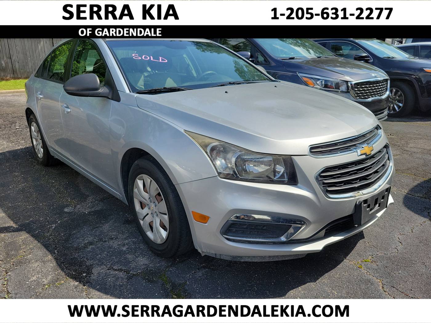 2016 Chevrolet Cruze Limited L — Sedan — 80,417 mi — Gardendale, AL