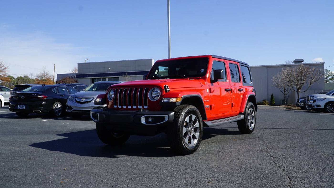 2020 Jeep Wrangler Sahara — SUV — 72,088 mi — Hoover, AL