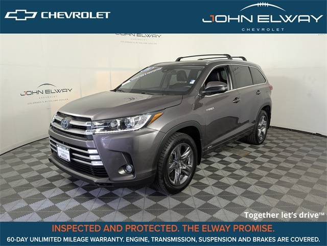 2019 Toyota Highlander Hybrid Limited Platinum — SUV — 60,999 mi — Englewood, CO