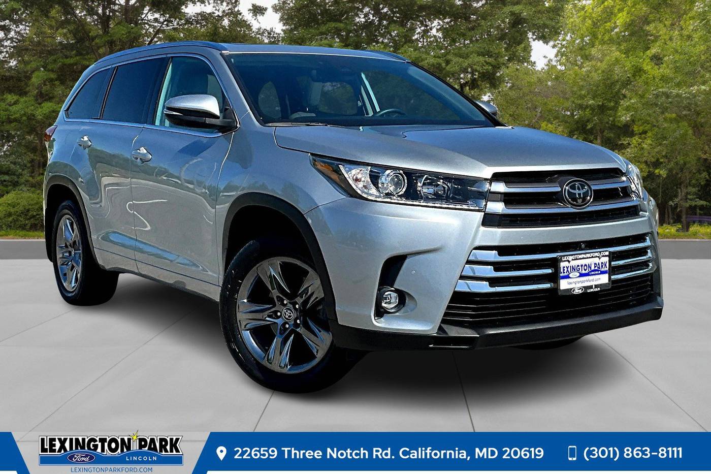 2019 Toyota Highlander Limited — SUV — 48,368 mi — California, MD