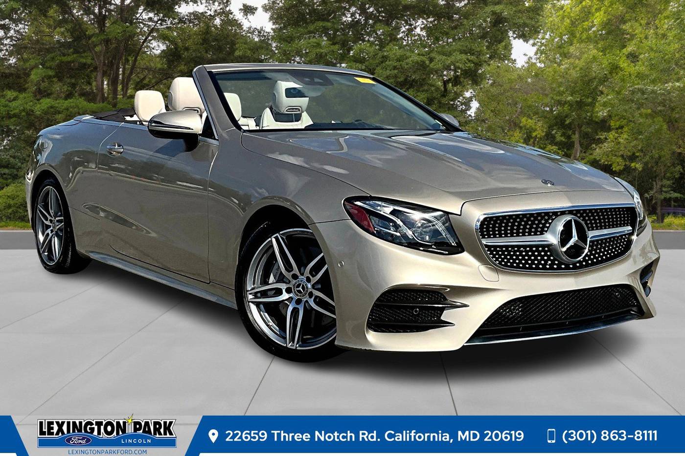 2018 Mercedes-Benz E-Class E 400 — Convertible — 30,539 mi — California, MD