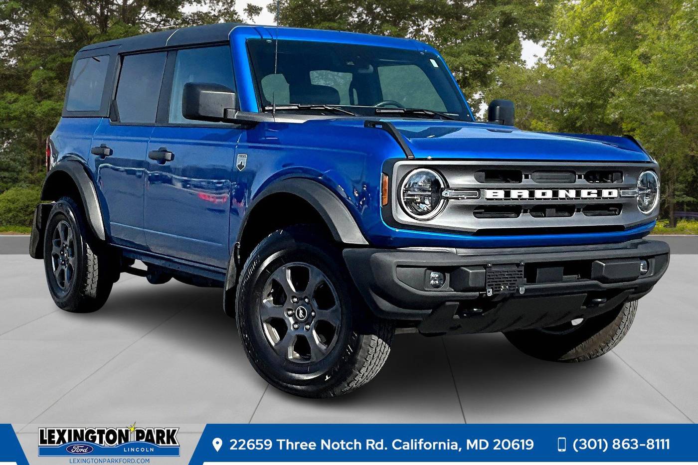 2022 Ford Bronco Big Bend — SUV — 19,000 mi — California, MD