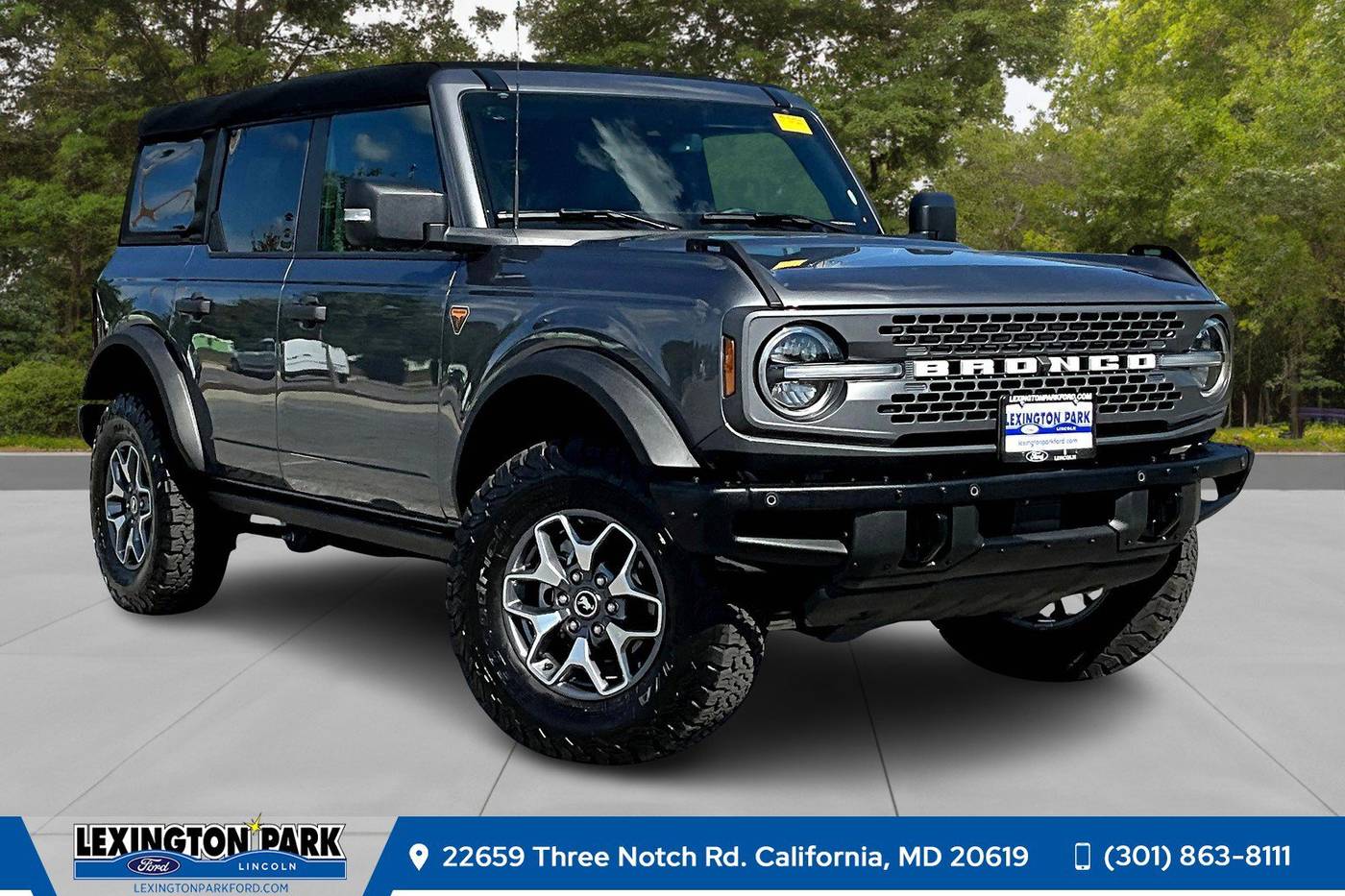 2024 Ford Bronco Badlands — SUV — 3,875 mi — California, MD