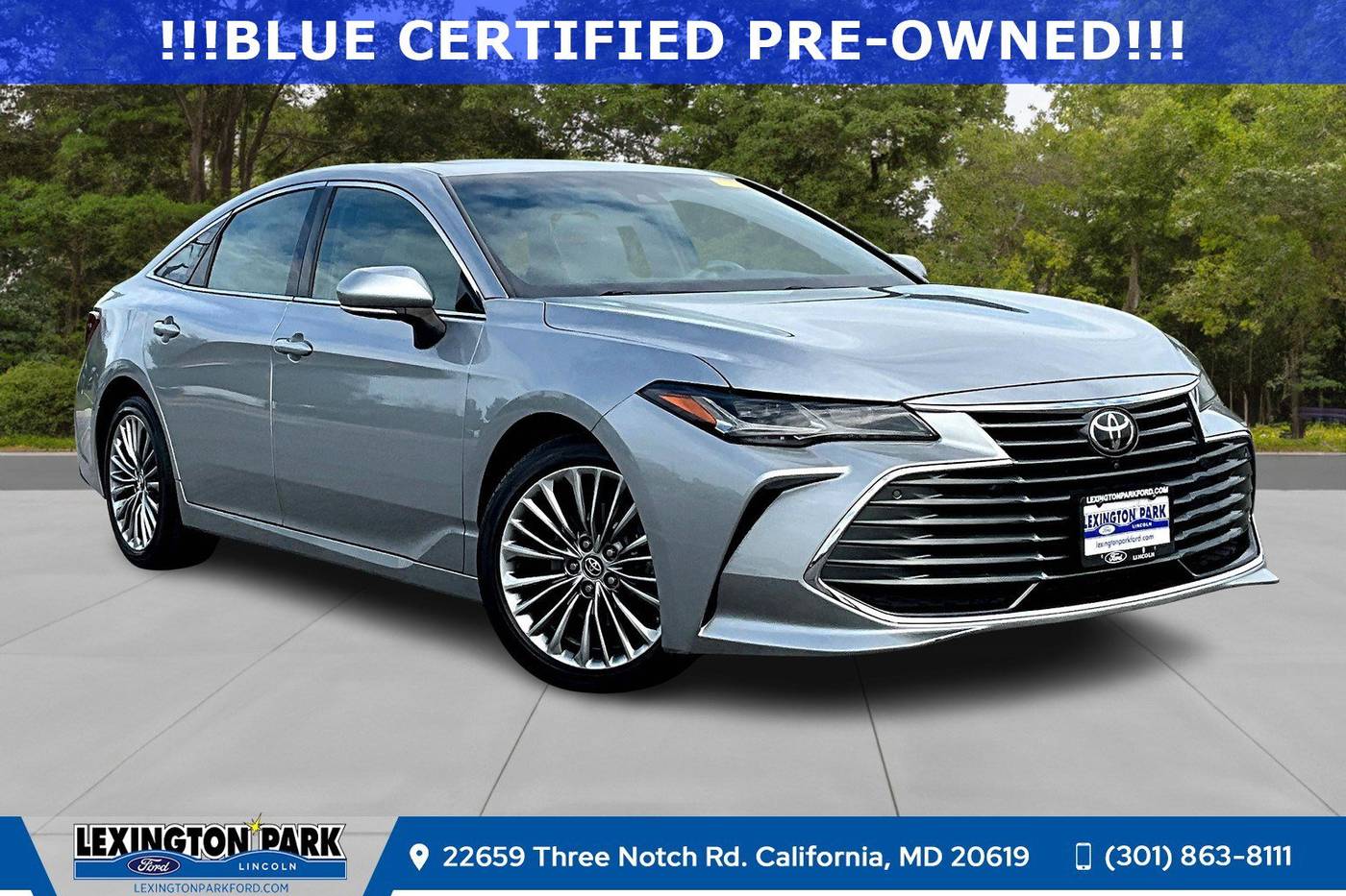 2019 Toyota Avalon Limited — Sedan — 27,705 mi — California, MD