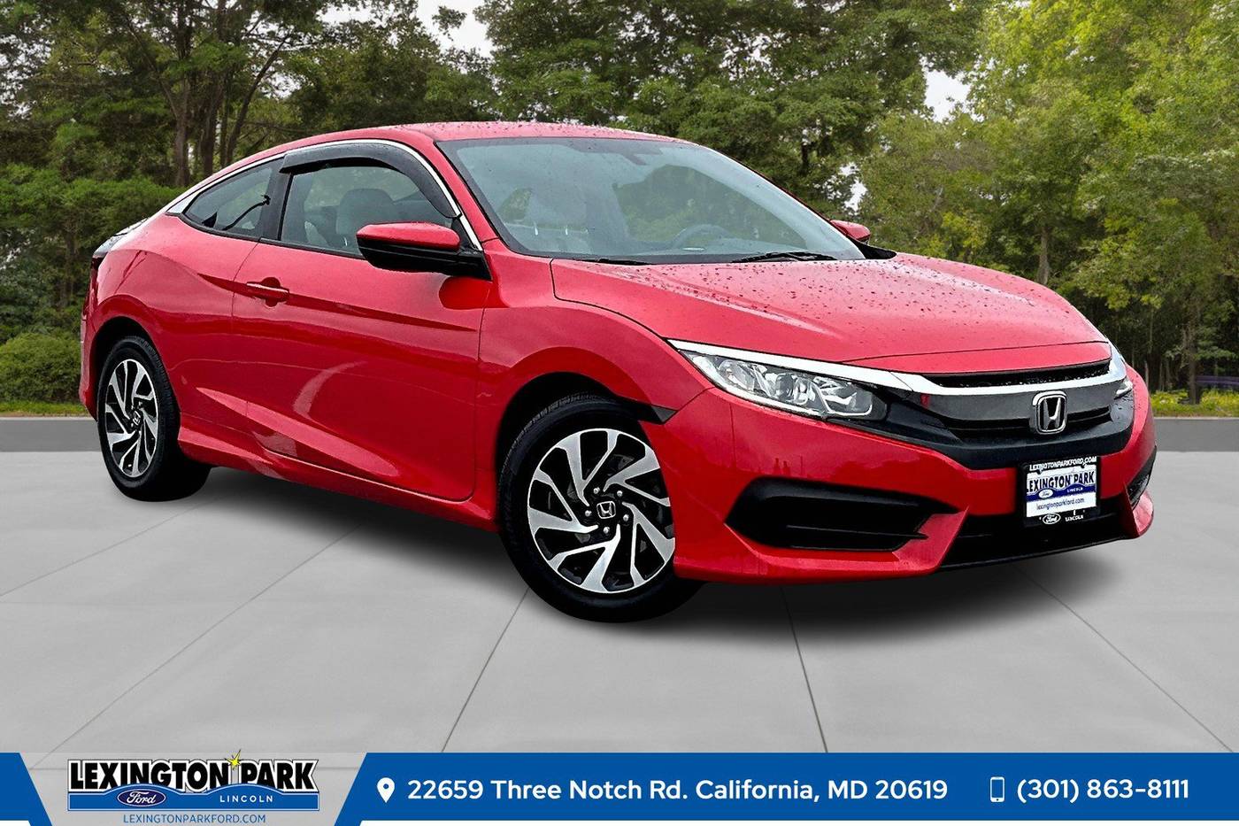 2017 Honda Civic LX — Coupe — 76,487 mi — California, MD