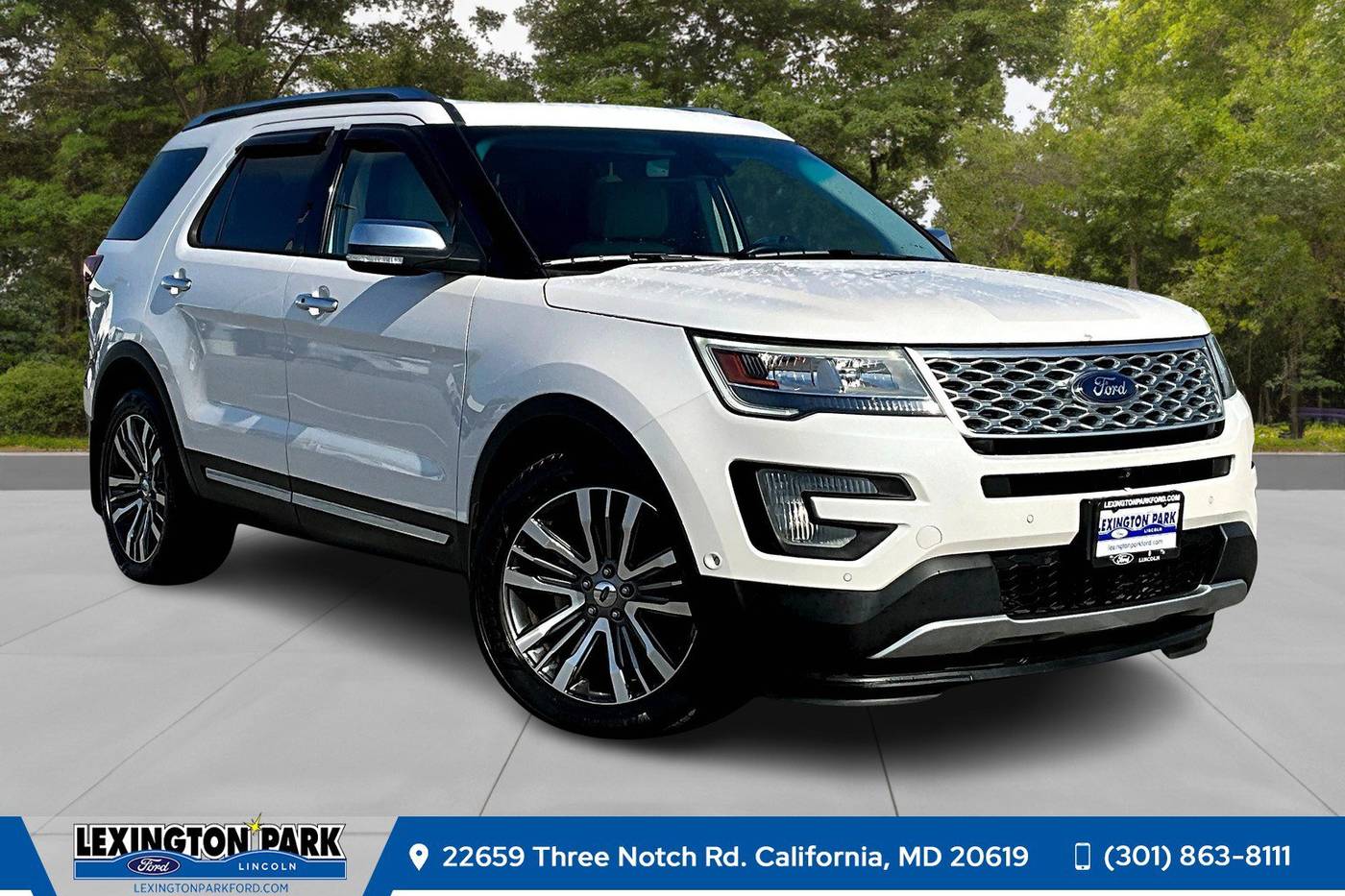 2017 Ford Explorer Platinum — SUV — 133,787 mi — California, MD