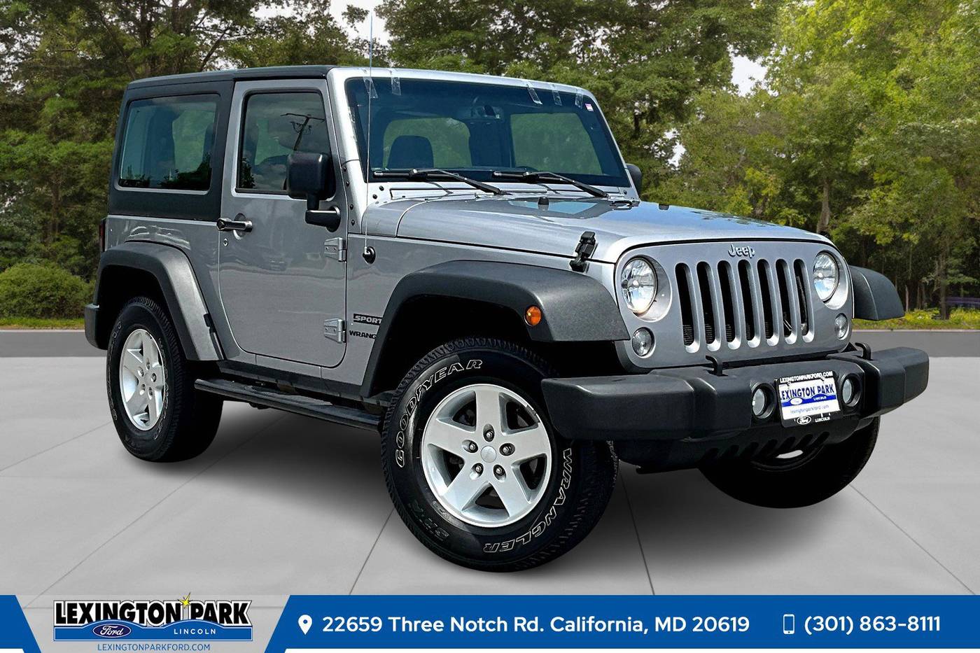 2015 Jeep Wrangler Sport — SUV — 92,267 mi — California, MD
