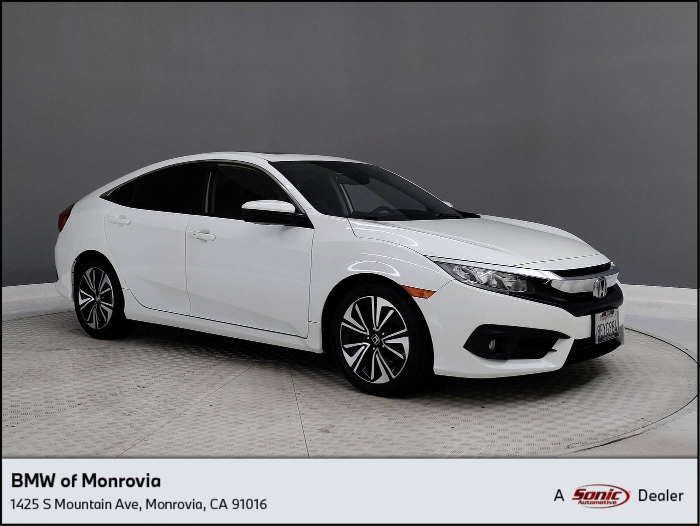 2018 Honda Civic EX-L — Sedan — 92,849 mi — Monrovia, CA