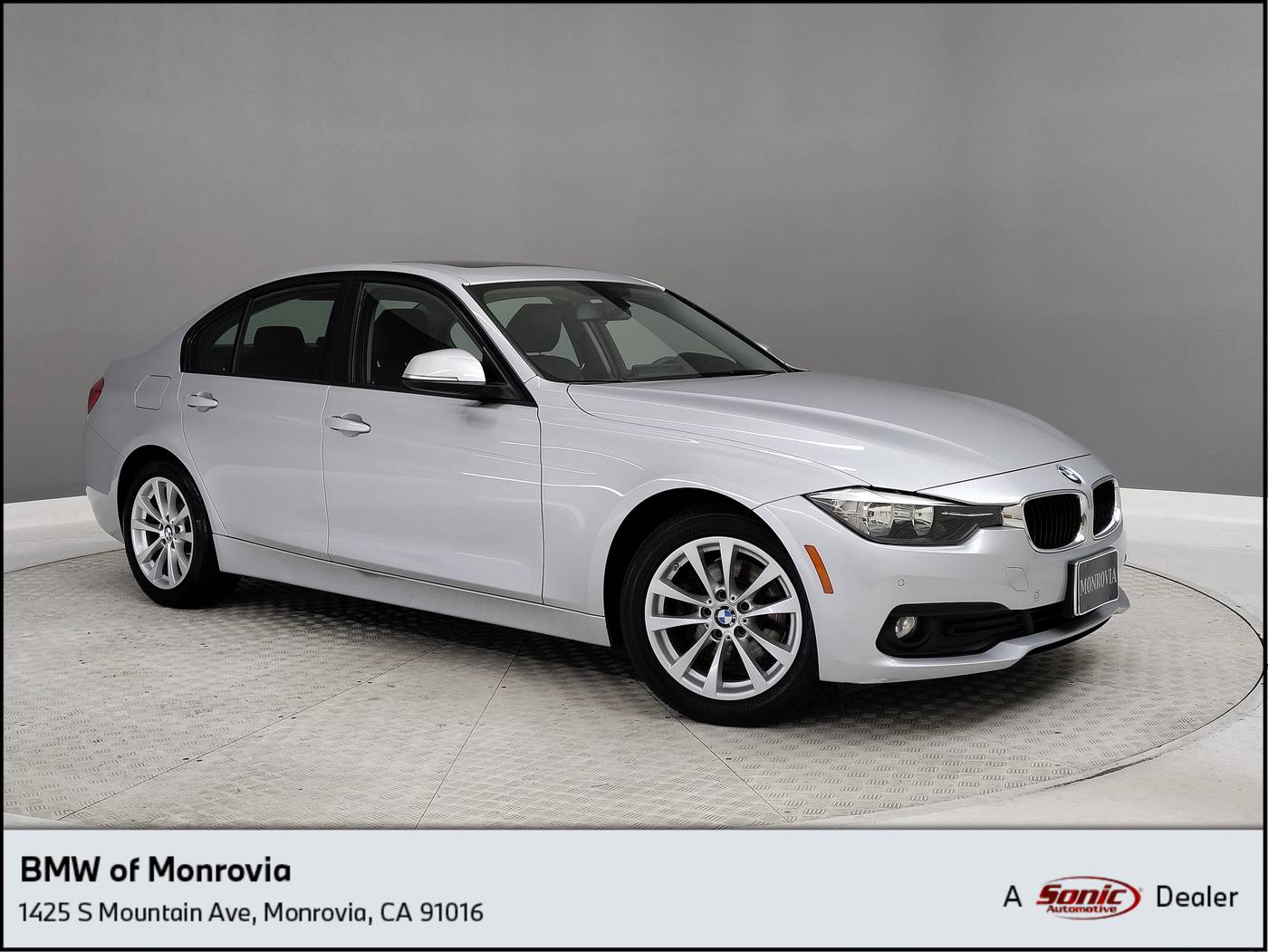 2016 BMW 3 Series 320i — Sedan — 40,863 mi — Monrovia, CA