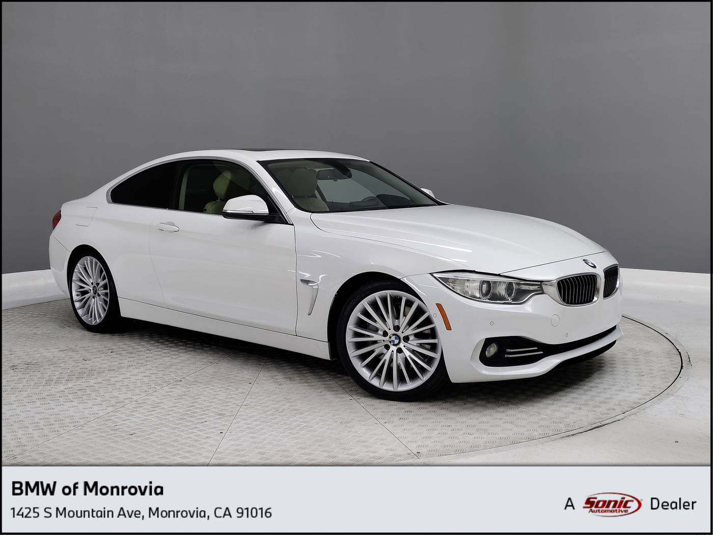 2014 BMW 4 Series 435i — Coupe — 68,463 mi — Monrovia, CA