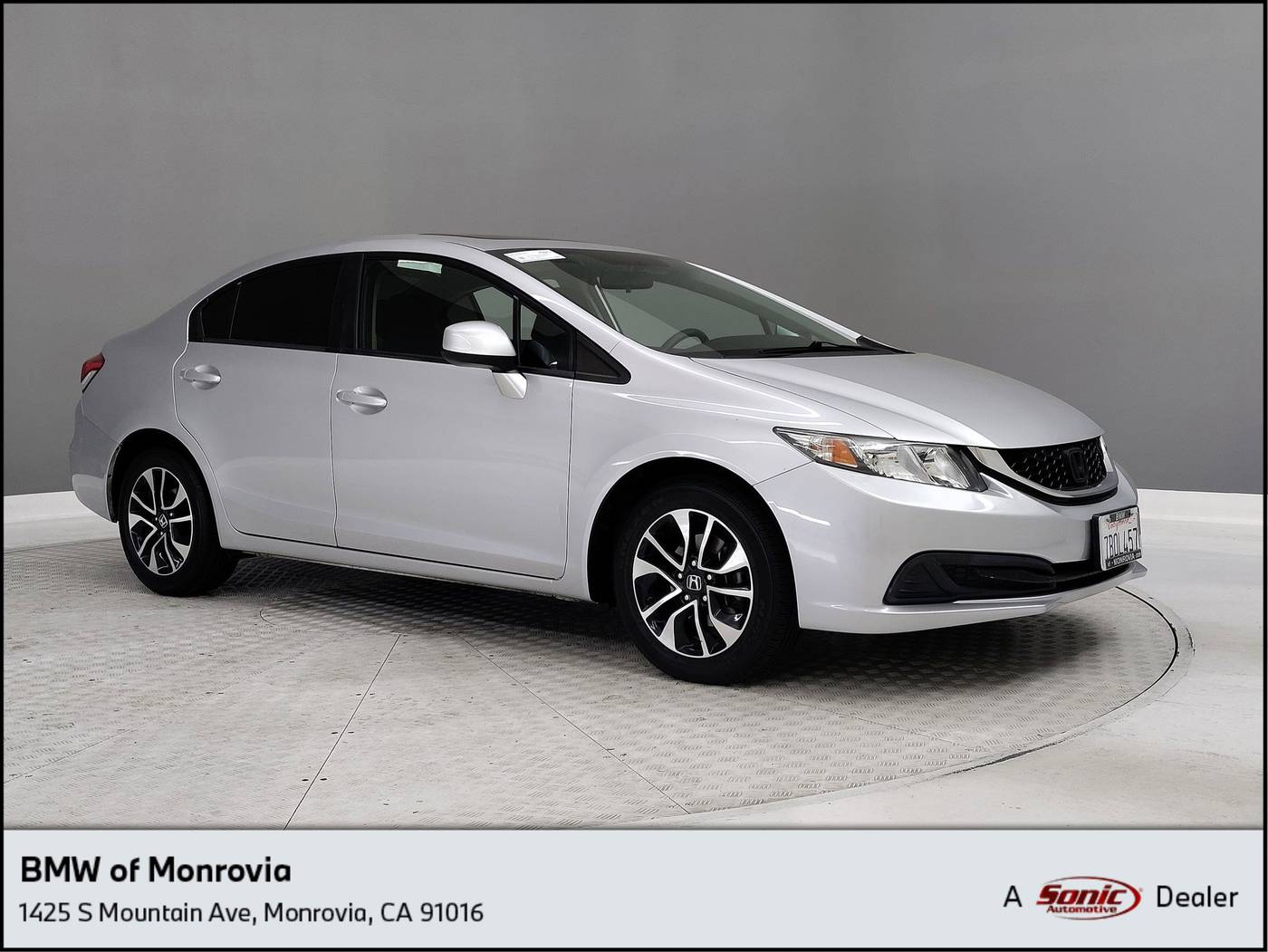 2013 Honda Civic EX — Sedan — 83,079 mi — Monrovia, CA
