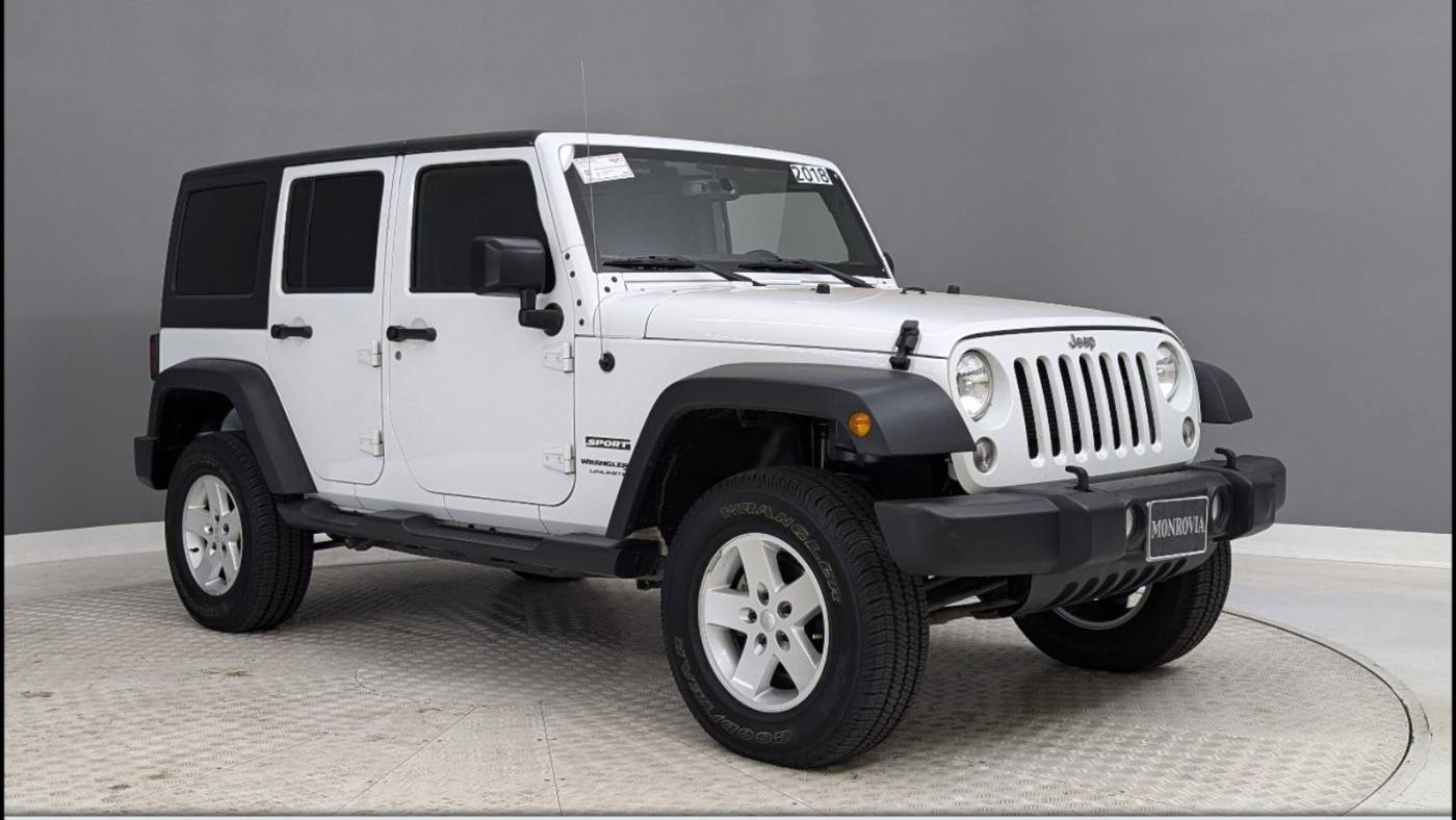 2018 Jeep Wrangler Sport S — SUV — 81,319 mi — Monrovia, CA