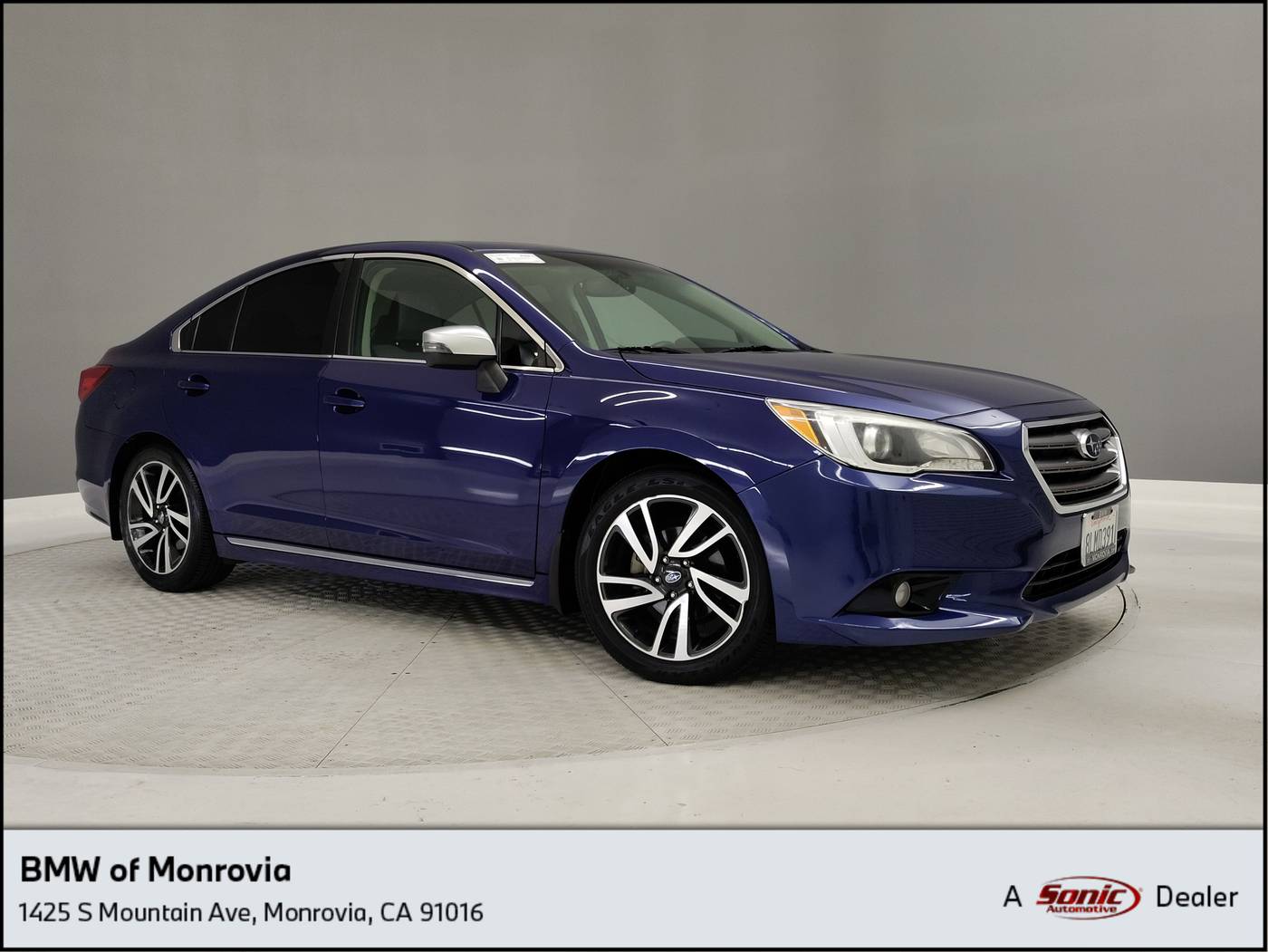 2017 Subaru Legacy 2.5i Sport — Sedan — 58,021 mi — Monrovia, CA