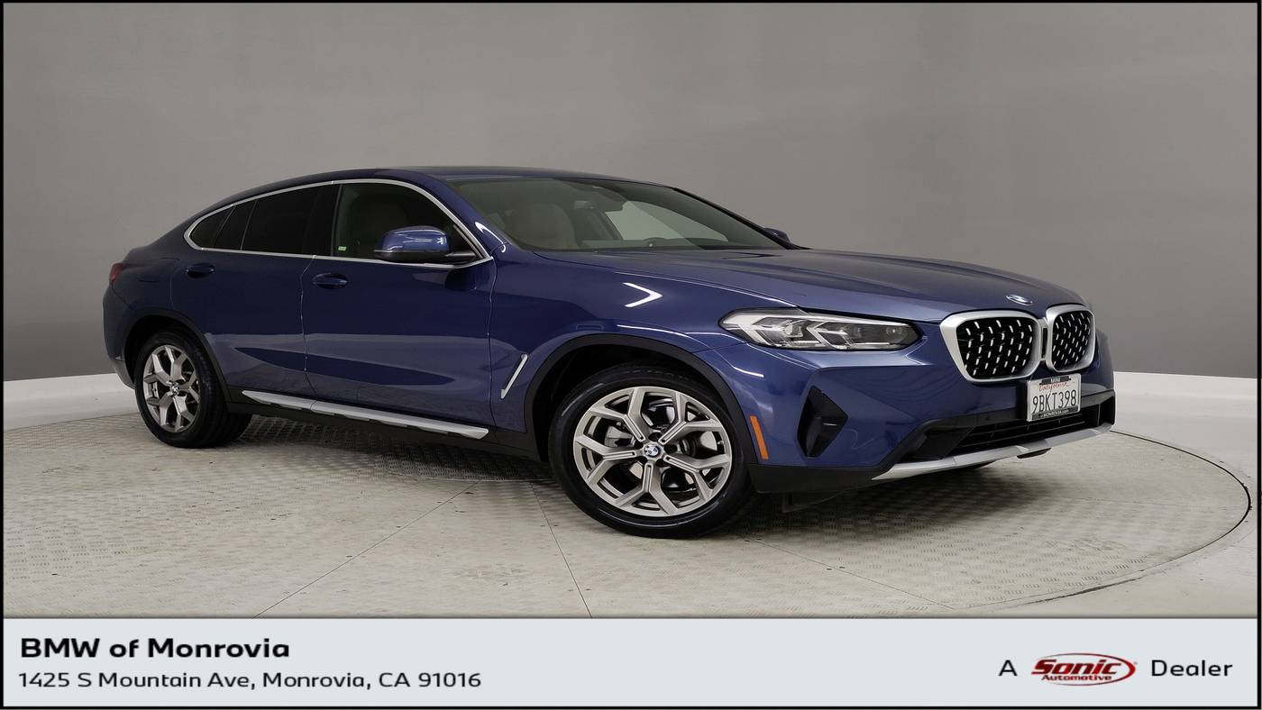2022 BMW X4 30i — SUV — 52,489 mi — Monrovia, CA