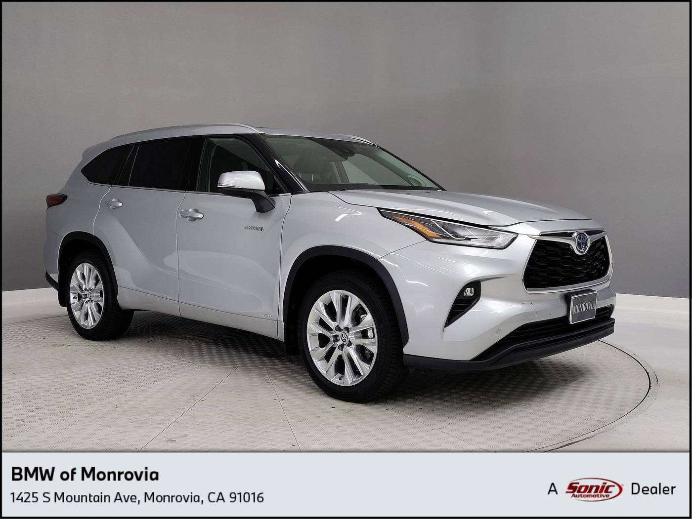 2021 Toyota Highlander Hybrid Limited — SUV — 64,707 mi — Monrovia, CA