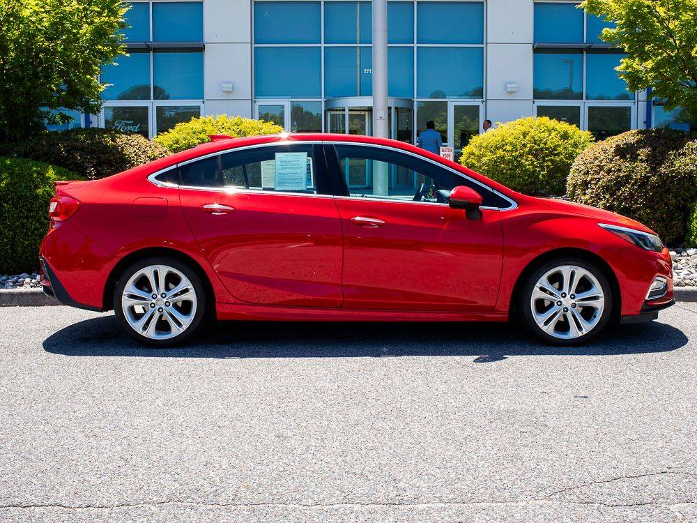 2016 Chevrolet Cruze Premier — Sedan — 121,036 mi — Virginia Beach, VA