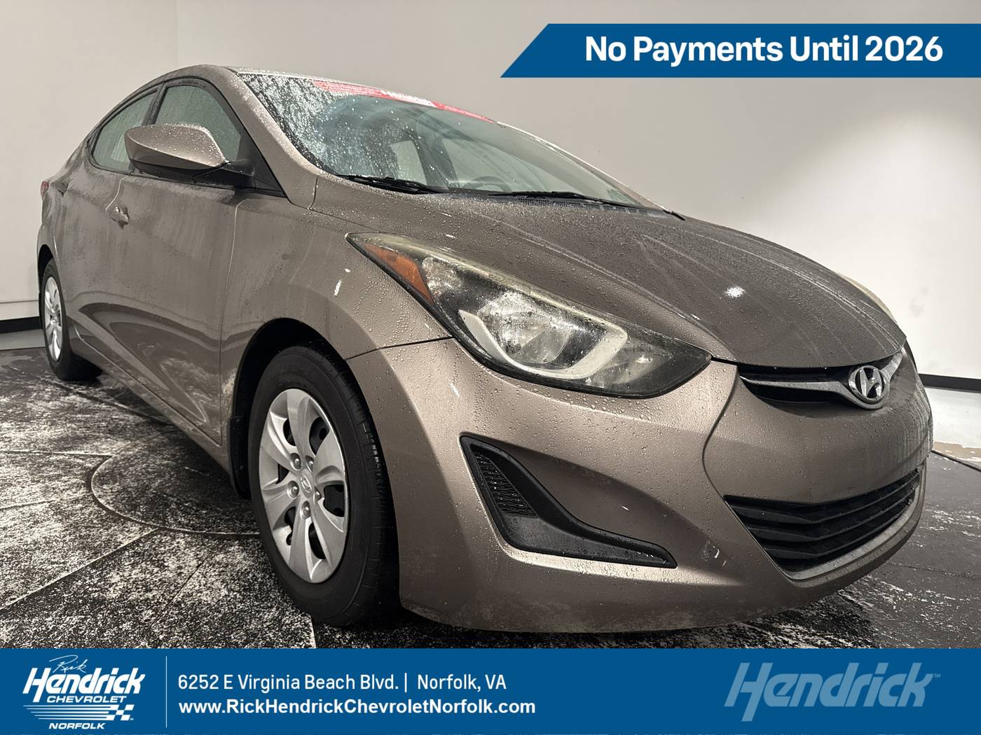 2016 Hyundai Elantra SE — Sedan — 35,731 mi — Norfolk, VA