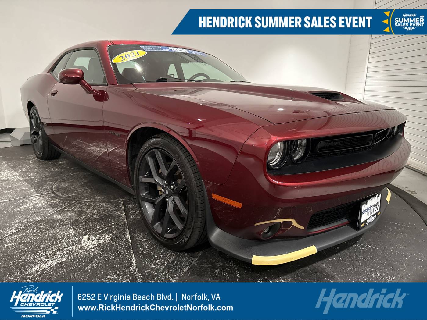 2021 Dodge Challenger R/T — Coupe — 74,956 mi — Norfolk, VA