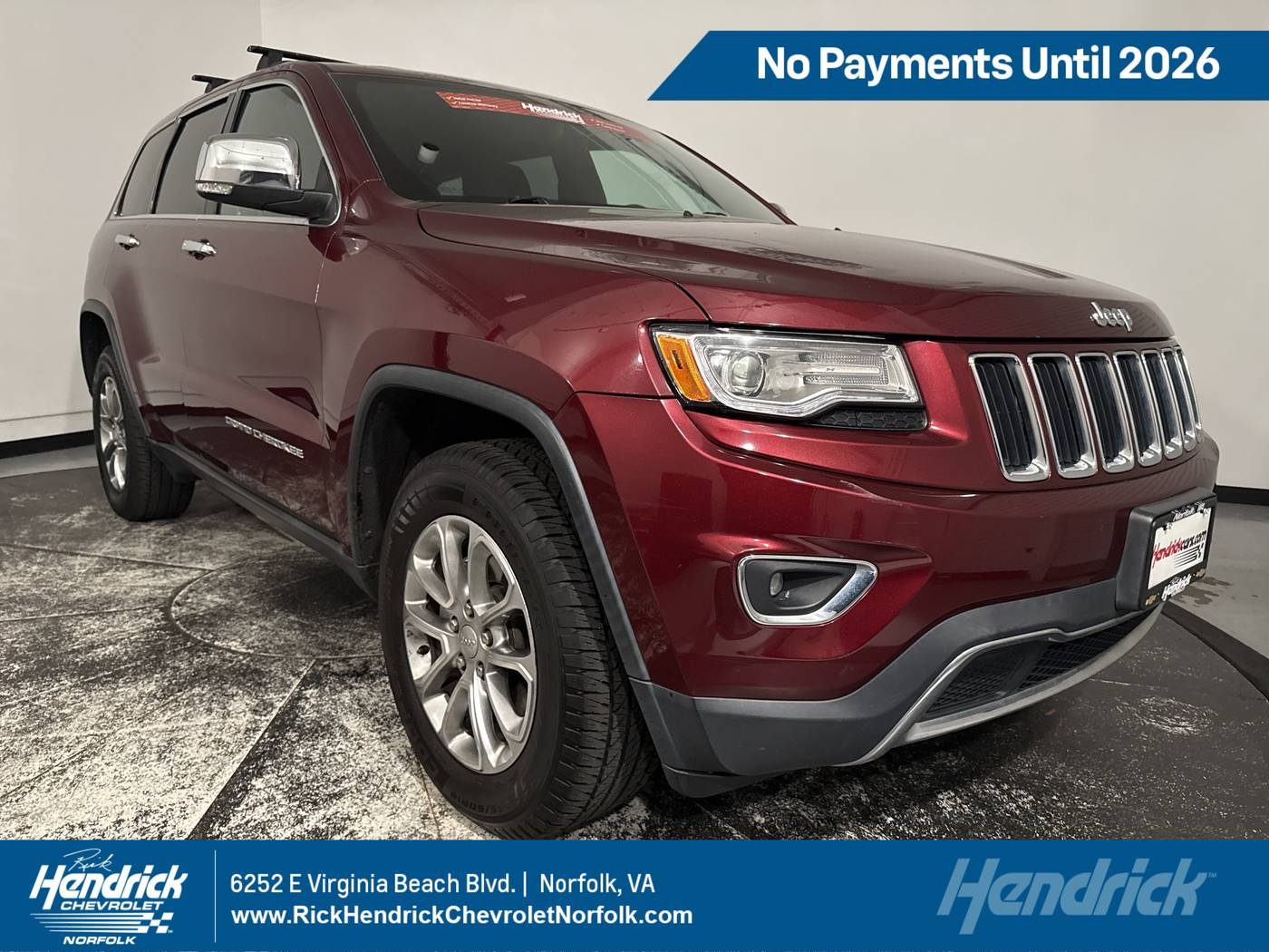 2016 Jeep Grand Cherokee Limited — SUV — 100,869 mi — Norfolk, VA