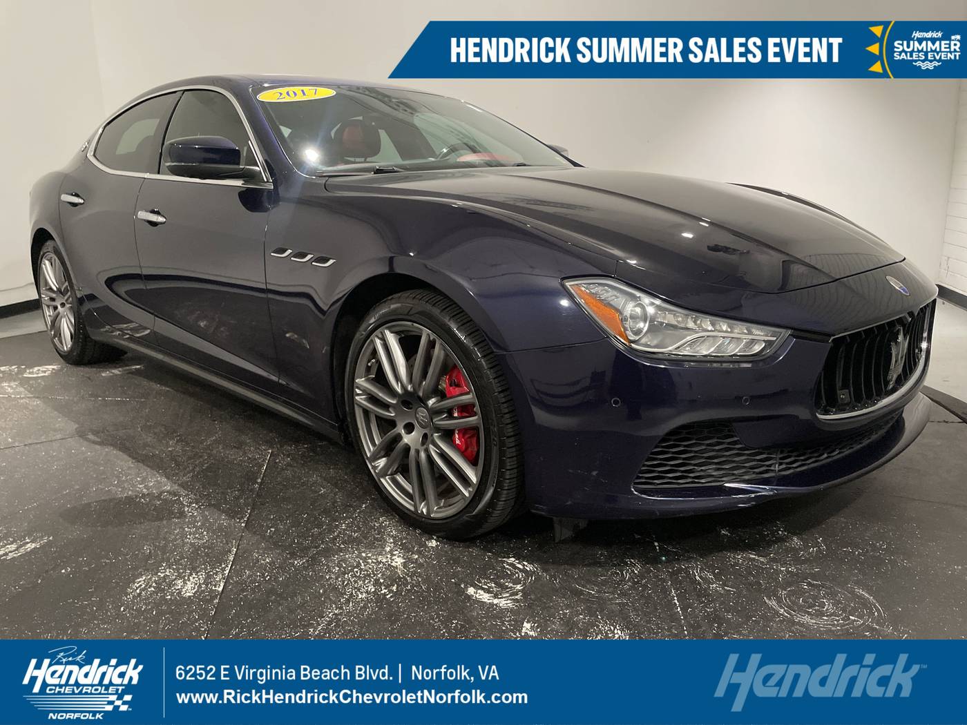 2017 Maserati Ghibli S Q4 — Sedan — 55,256 mi — Norfolk, VA